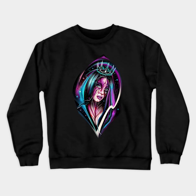 GALAXY PRINCESS Crewneck Sweatshirt by IvanJoh